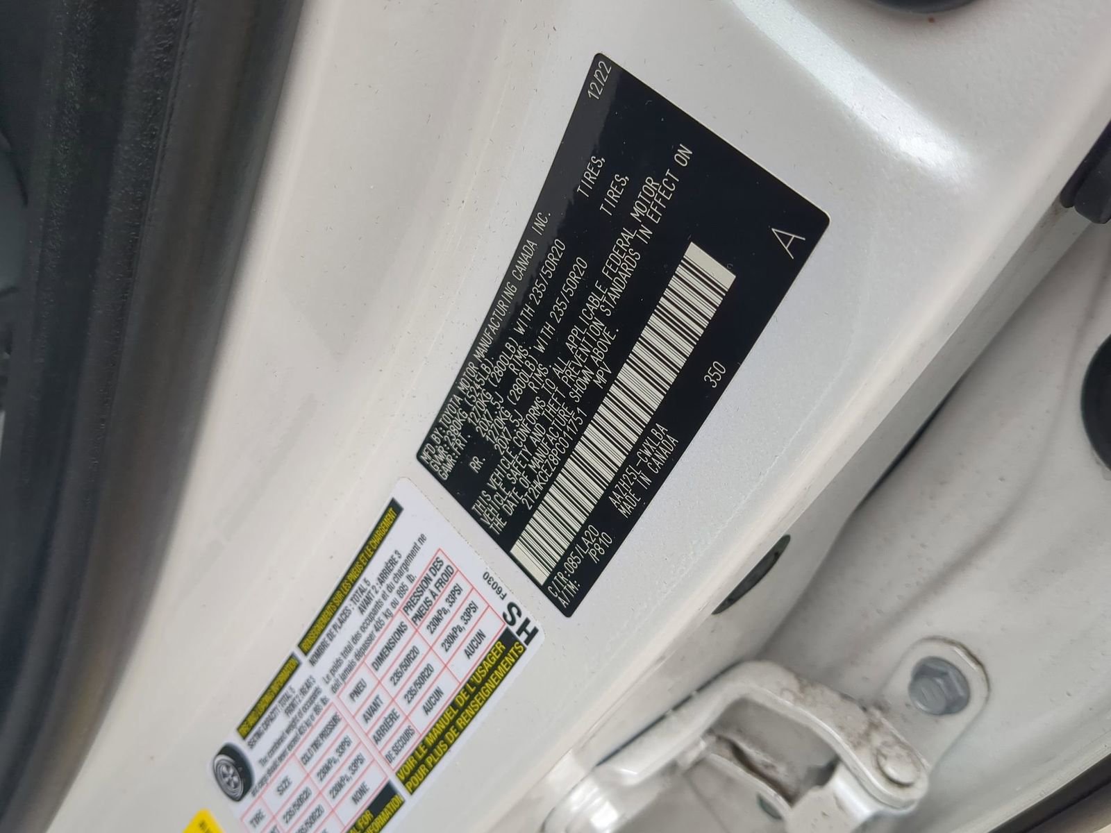 Used 2023 Lexus NX 350h AWD w/ Towing Package (2000 Lbs) image 41