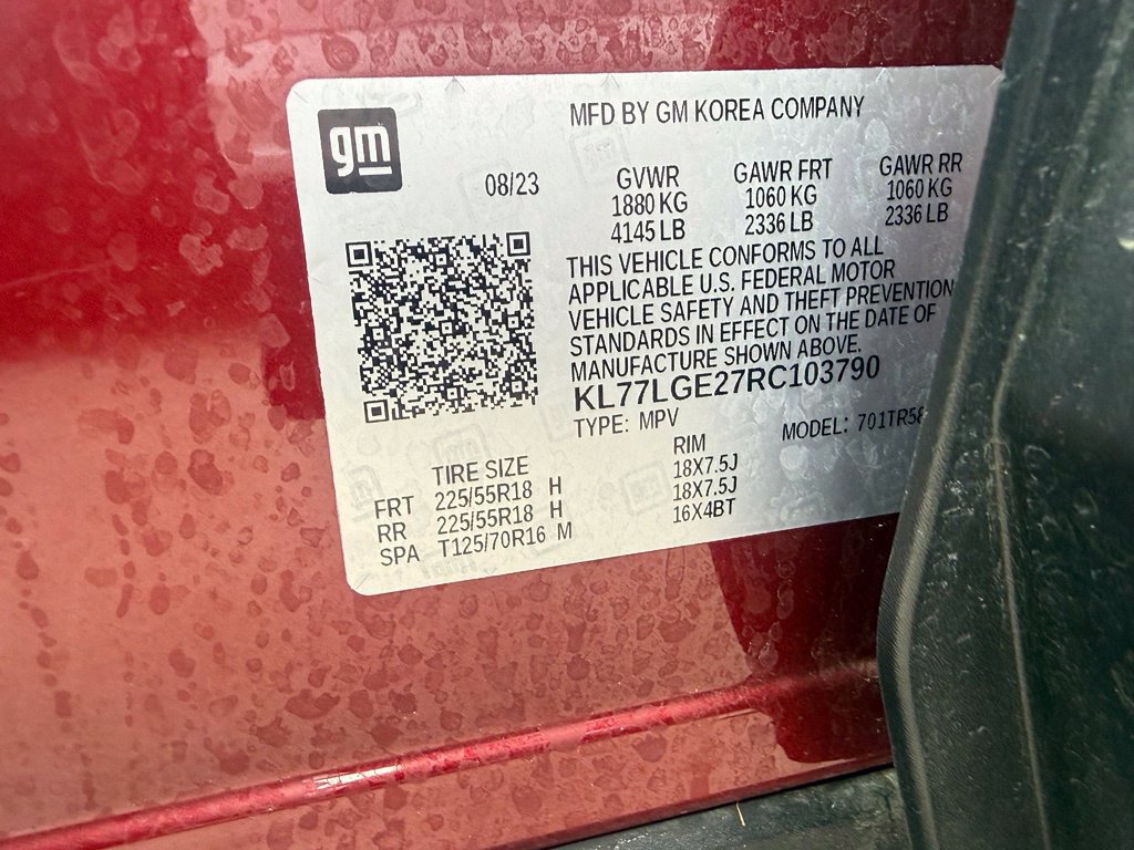 Used 2024 Chevrolet Trax RS FWD image 2