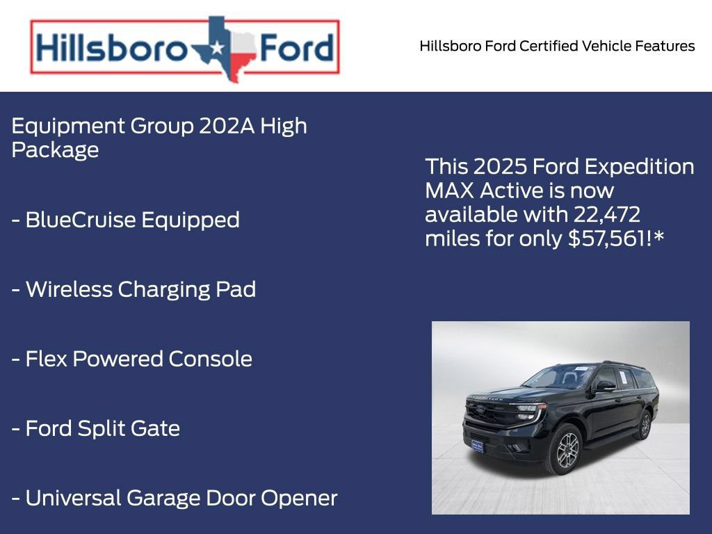 Certified 2025 Ford Expedition Max Active AWD/4WD image 9