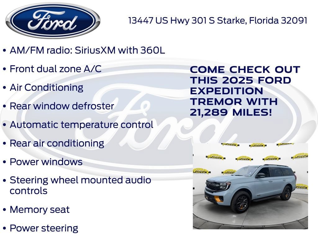 Certified 2025 Ford Expedition Tremor AWD/4WD image 27