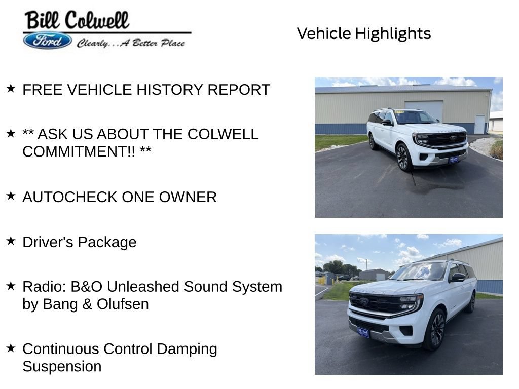Certified 2025 Ford Expedition Max Platinum w/ Driver's Package AWD/4WD image 11