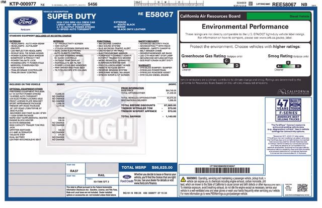 Certified 2024 Ford F250 Lariat w/ Tremor Off-Road Package AWD/4WD image 26