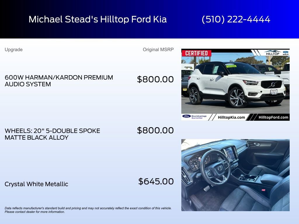 Used 2019 Volvo XC40 T5 R-Design AWD/4WD image 6