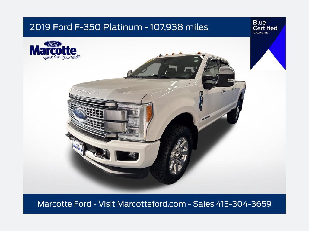 Certified 2019 Ford F350 Platinum w/ Platinum Ultimate Package AWD/4WD 360° Tour