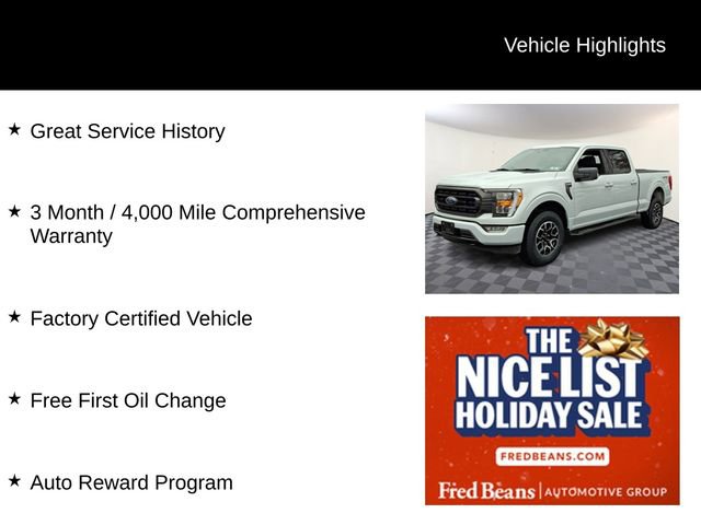 Certified 2022 Ford F150 XLT w/ Equipment Group 302A High image 3