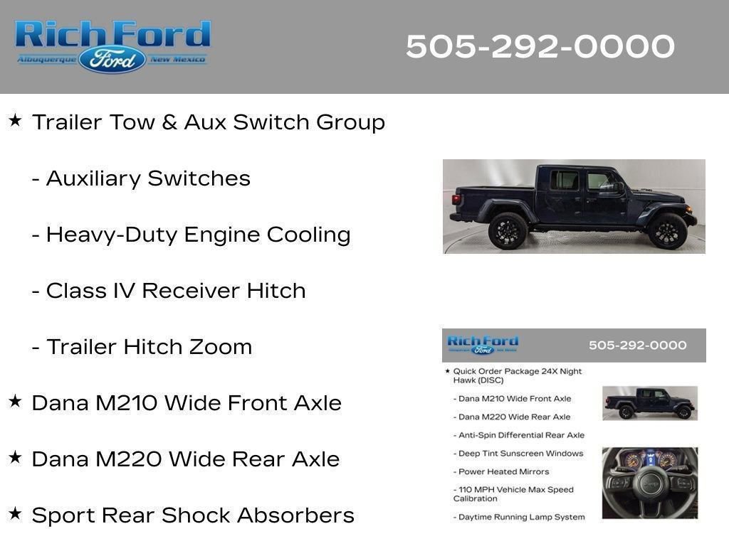 Used 2025 Jeep Gladiator Sport AWD/4WD image 94