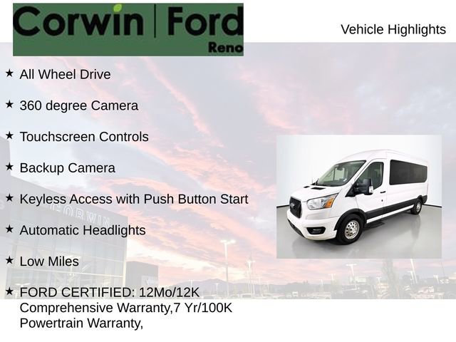 Certified 2022 Ford Transit 350 XLT video 2