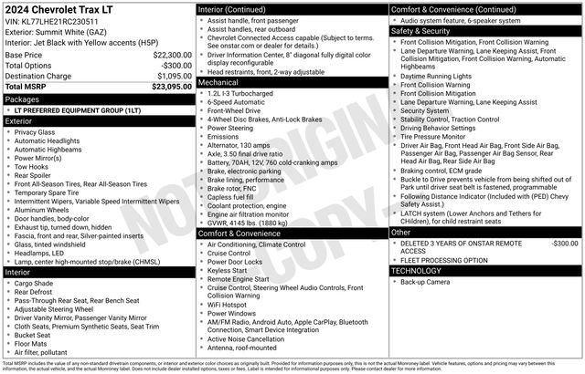 Used 2024 Chevrolet Trax LT FWD image 34