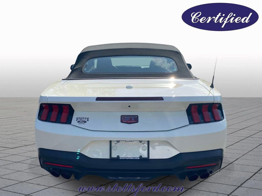 Certified 2025 Ford Mustang GT Premium w/ 60th Anniversary Package image 3