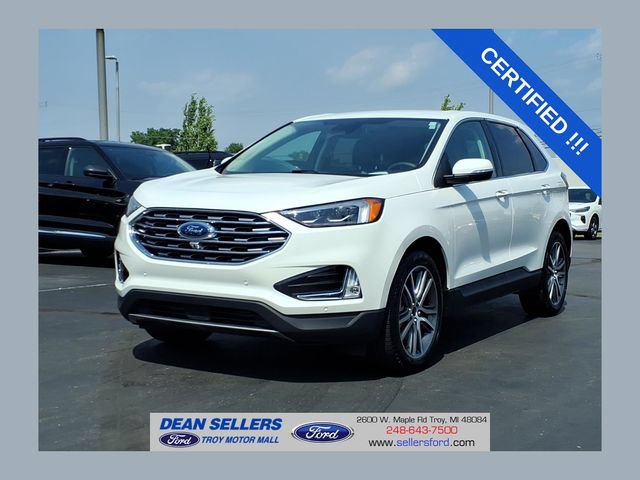 Certified 2024 Ford Edge Titanium w/ Equipment Group 301A AWD/4WD image 1