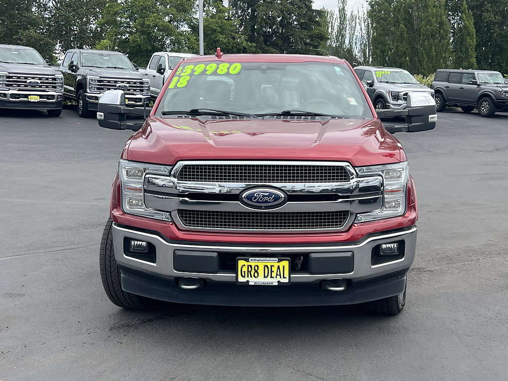 Certified 2018 Ford F150 King Ranch w/ Equipment Group 601A Luxury AWD/4WD image 3