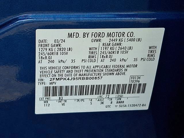 Certified 2024 Ford Edge SEL AWD/4WD image 27