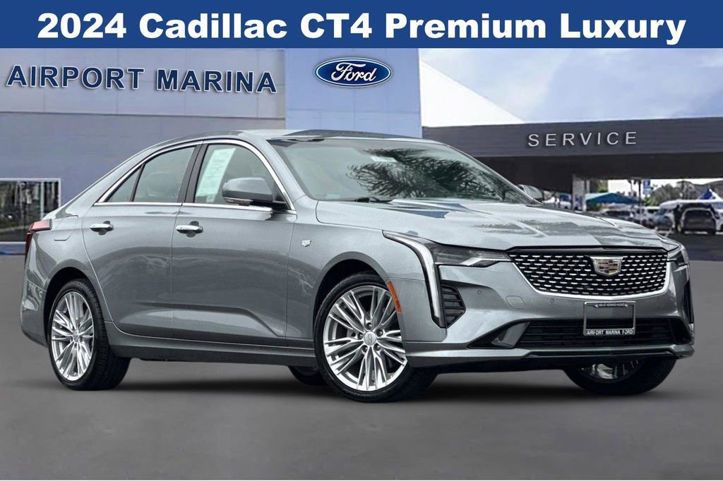 Used 2024 Cadillac CT4 Premium Luxury w/ Climate Package AWD/4WD image 2