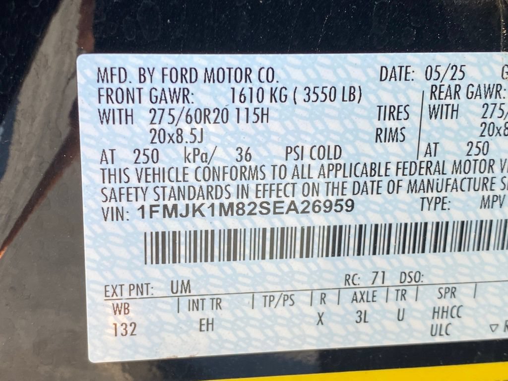 Certified 2025 Ford Expedition Max Platinum AWD/4WD image 10