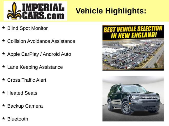 Certified 2023 Ford Bronco Sport Big Bend w/ Convenience Package AWD/4WD image 5