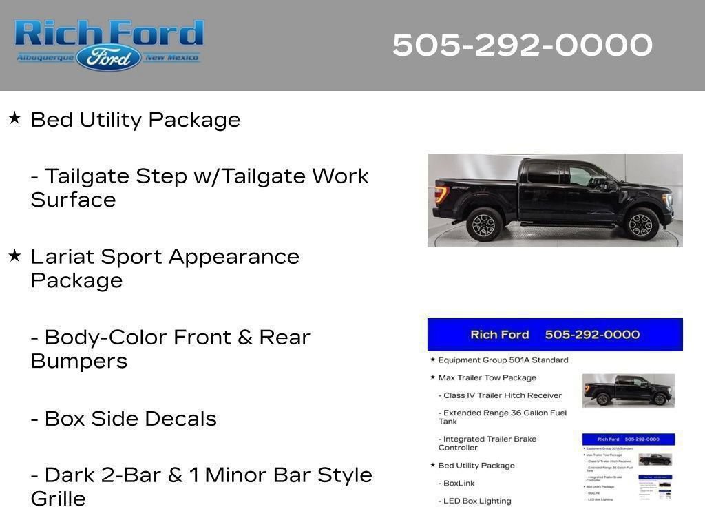 Certified 2023 Ford F150 Lariat w/ Max Trailer Tow Package AWD/4WD image 26