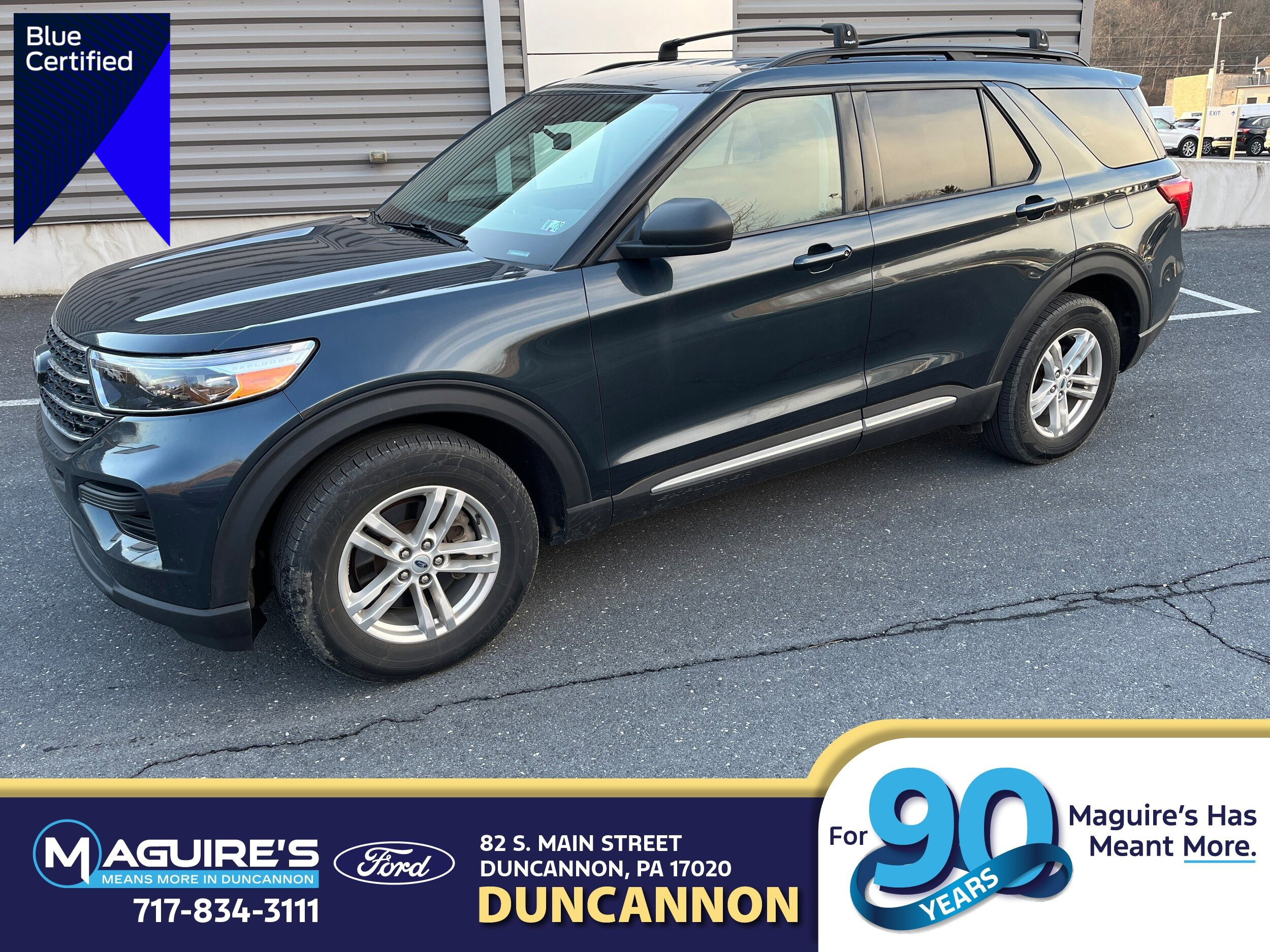 Certified 2023 Ford Explorer XLT w/ Class IV Trailer Tow Package image 1