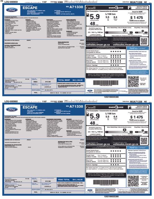 Certified 2021 Ford Escape Titanium image 4