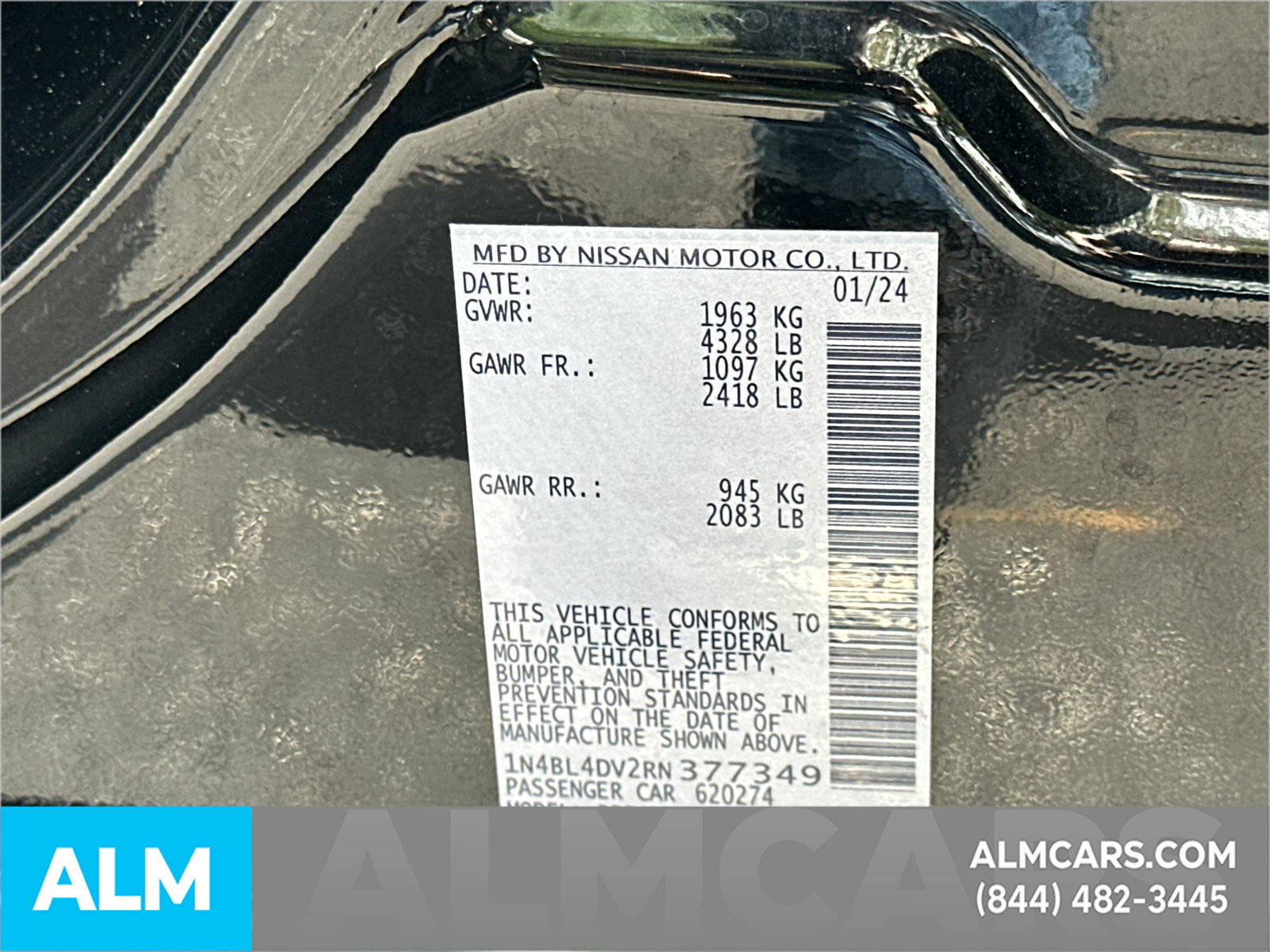 Used 2024 Nissan Altima 2.5 SV FWD image 37