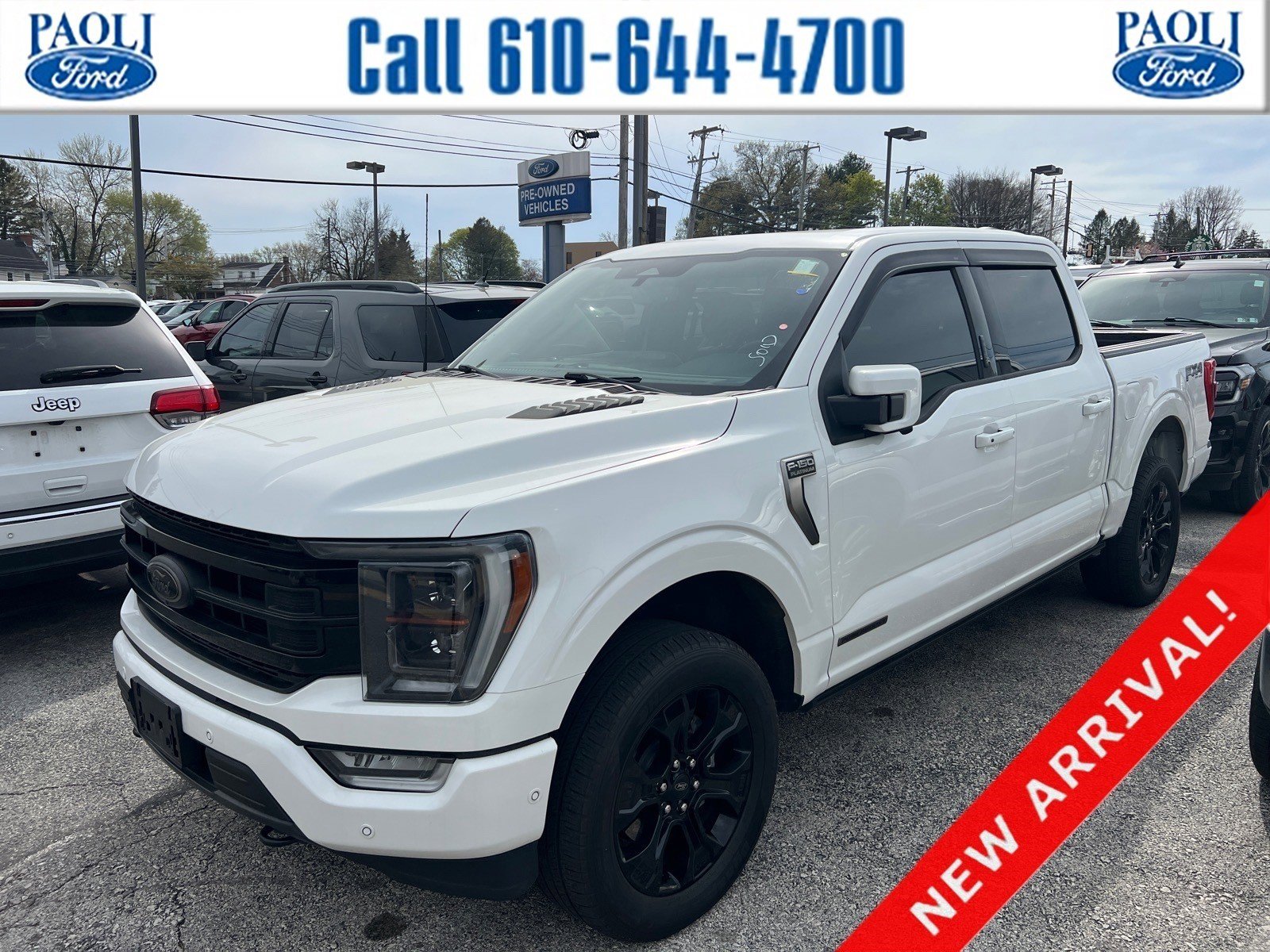Certified 2023 Ford F150 Platinum w/ Equipment Group 701A High