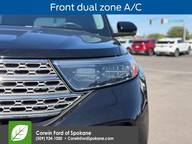 Certified 2022 Ford Explorer Limited w/ Class IV Trailer Tow Package AWD/4WD image 9