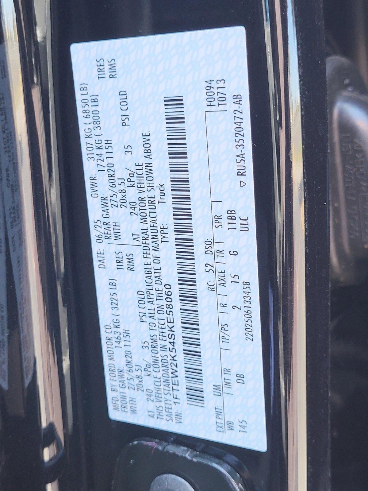 Certified 2025 Ford F150 STX w/ Equipment Group 200A image 34