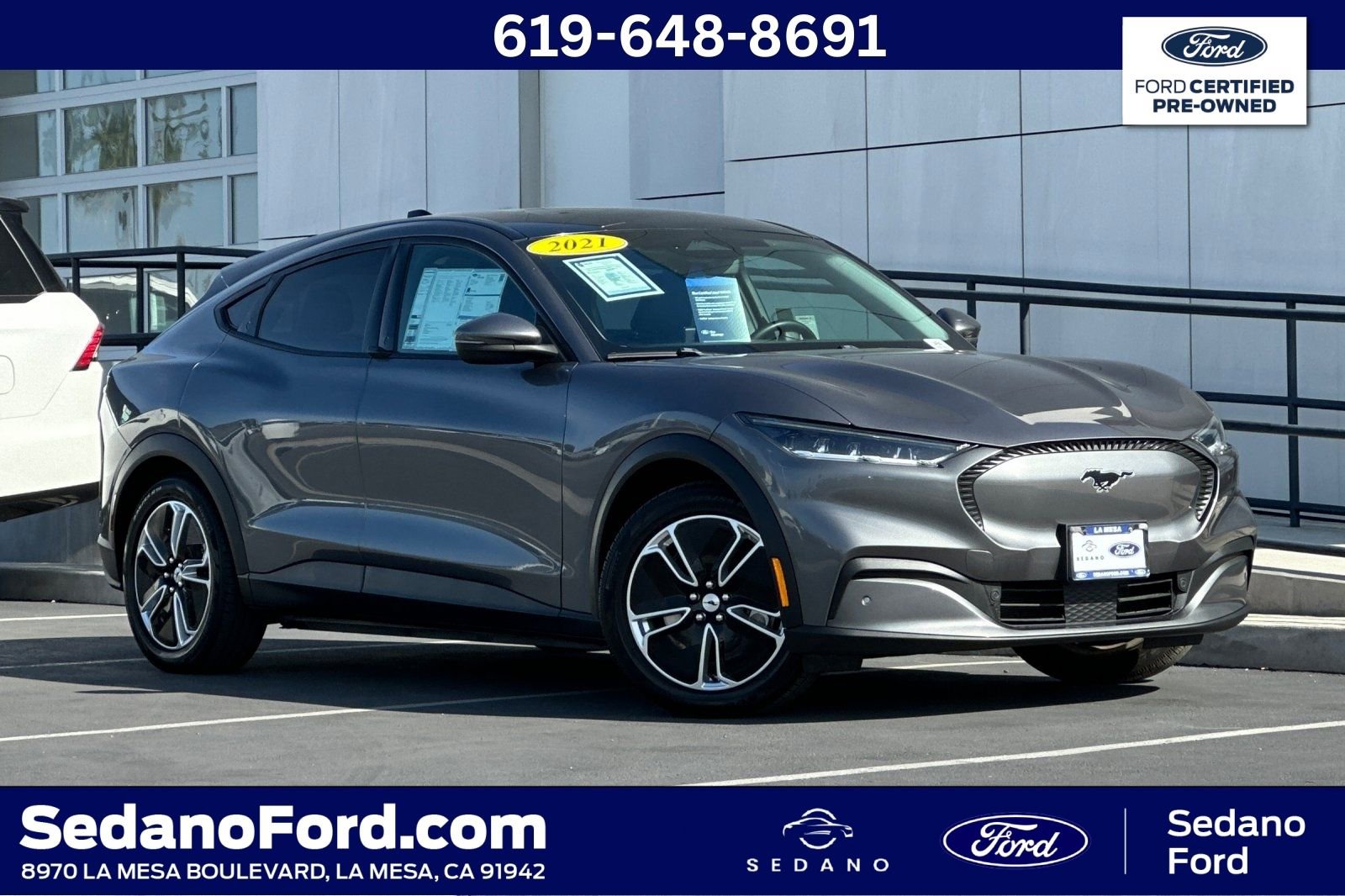 Certified 2021 Ford Mustang Mach-E Select w/ Comfort/Appearance Package