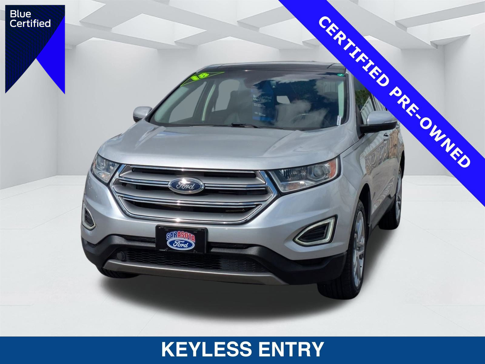 Certified 2018 Ford Edge Titanium w/ Equipment Group 301A