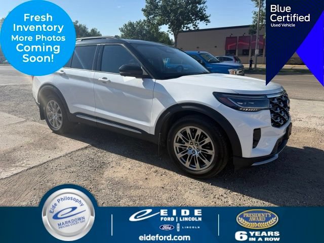 Certified 2025 Ford Explorer Platinum