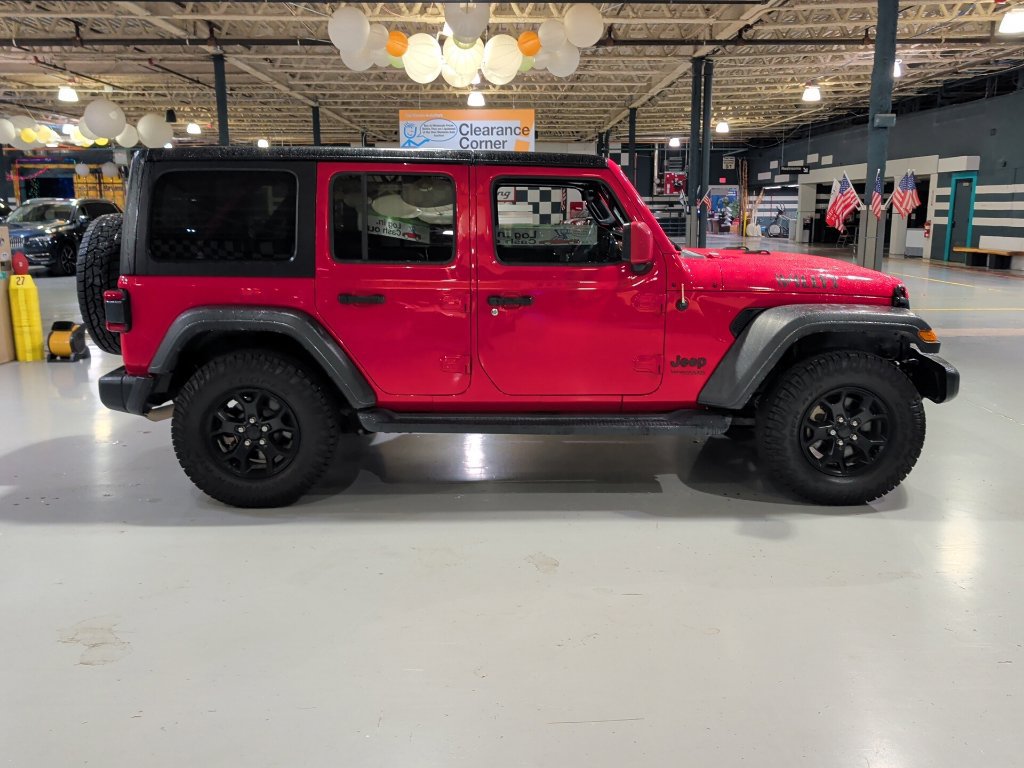 Used 2021 Jeep Wrangler Unlimited Sport AWD/4WD image 11