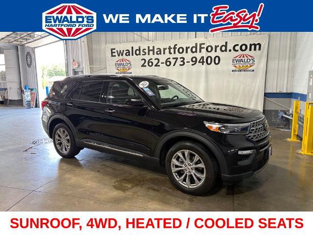 Certified 2023 Ford Explorer Limited w/ Limited Technology Package AWD/4WD image 1