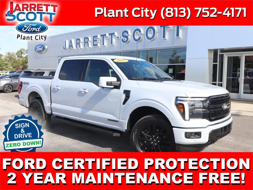 Certified 2025 Ford F150 Lariat w/ Equipment Group 501A Mid
