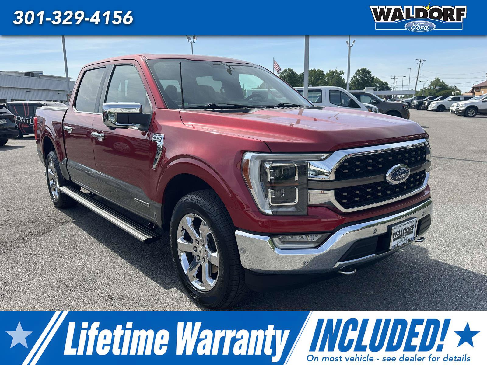 Certified 2021 Ford F150 King Ranch w/ Equipment Group 601A High AWD/4WD image 1