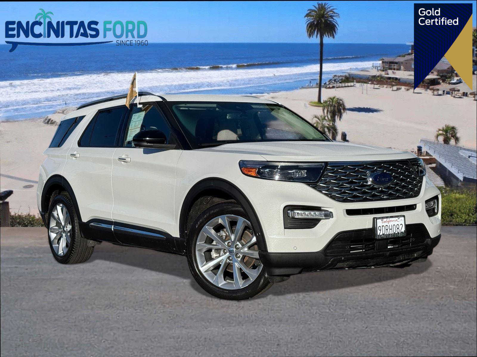 Certified 2022 Ford Explorer Platinum w/ Equipment Group 601A image 1