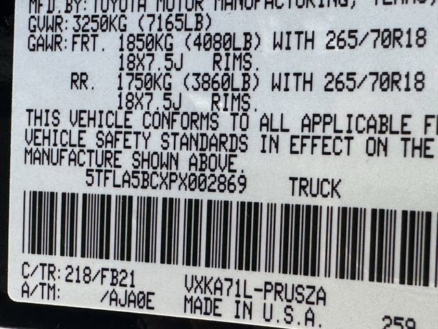 Used 2023 Toyota Tundra SR5 w/ TRD Off-Road Package image 35