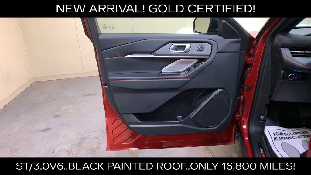 Certified 2025 Ford Explorer ST w/ Sun And Sound Package AWD/4WD image 30