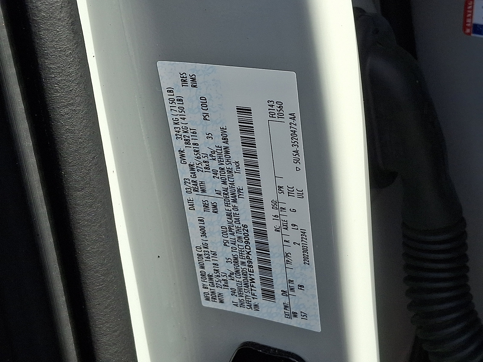 Certified 2023 Ford F150 XLT w/ Equipment Group 302A High AWD/4WD image 30