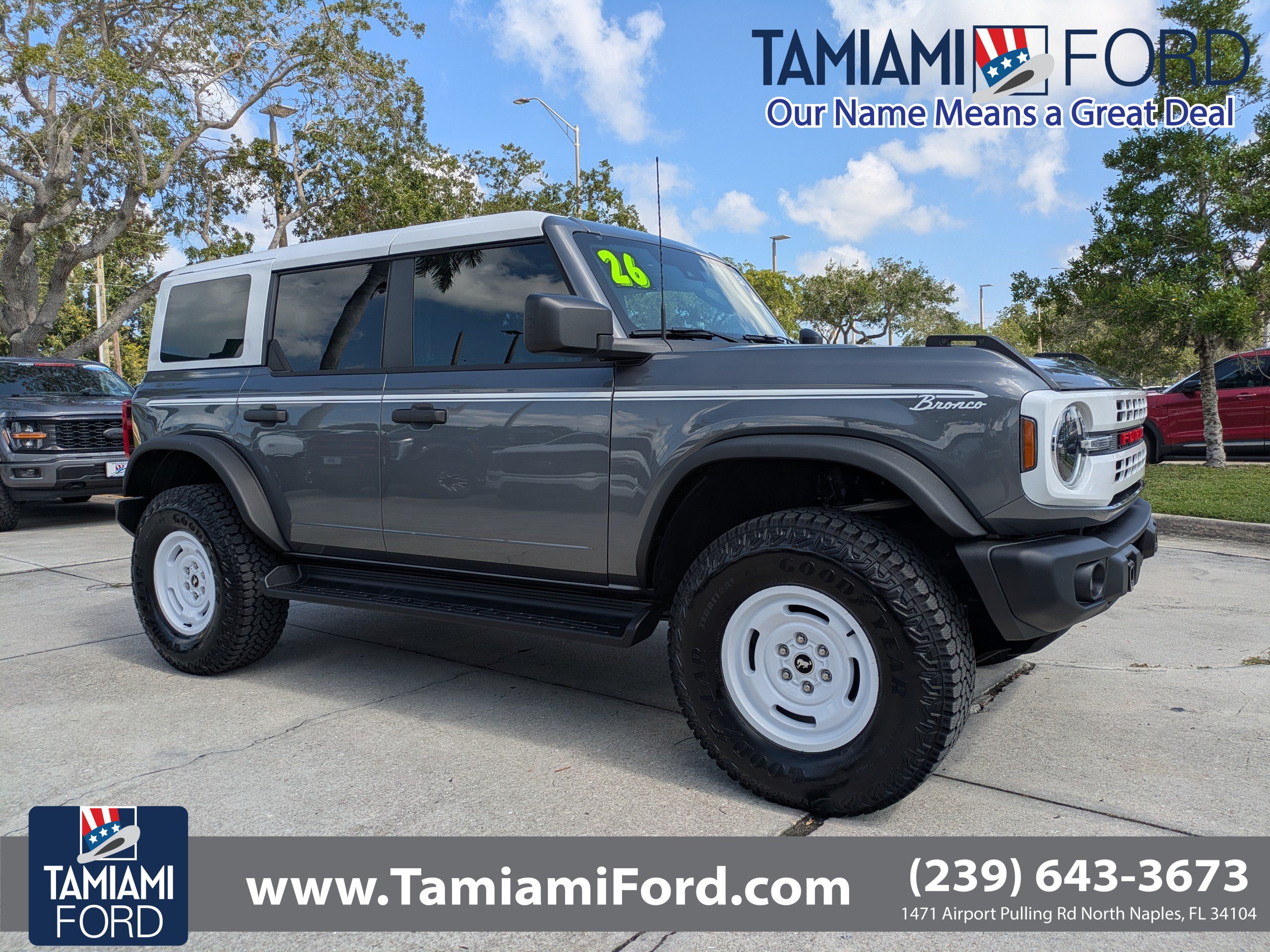 Certified 2026 Ford Bronco Heritage Edition