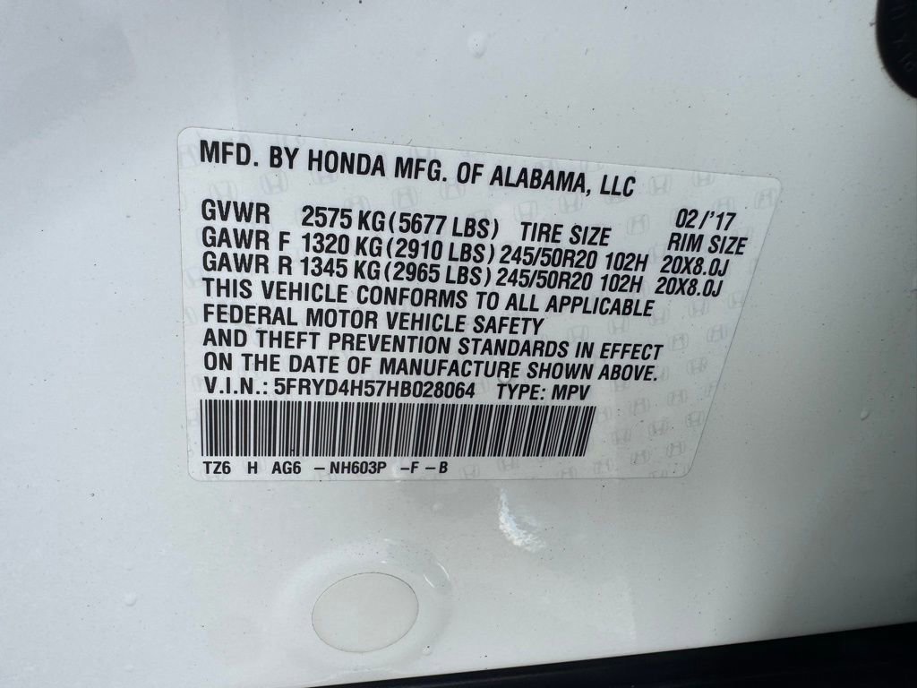 Used 2017 Acura MDX SH-AWD w/ Technology Package image 42