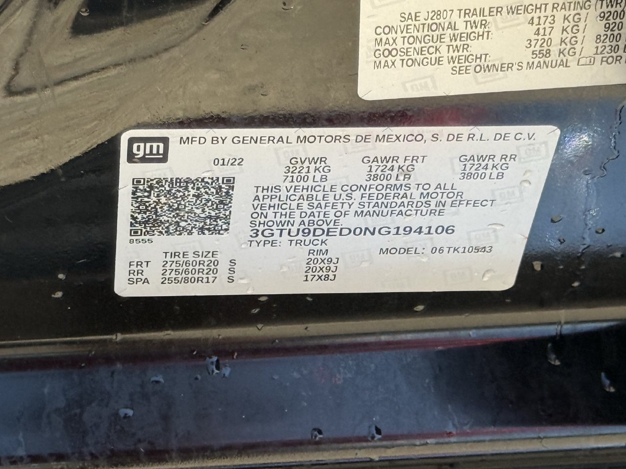 Used 2022 GMC Sierra 1500 SLT AWD/4WD image 29
