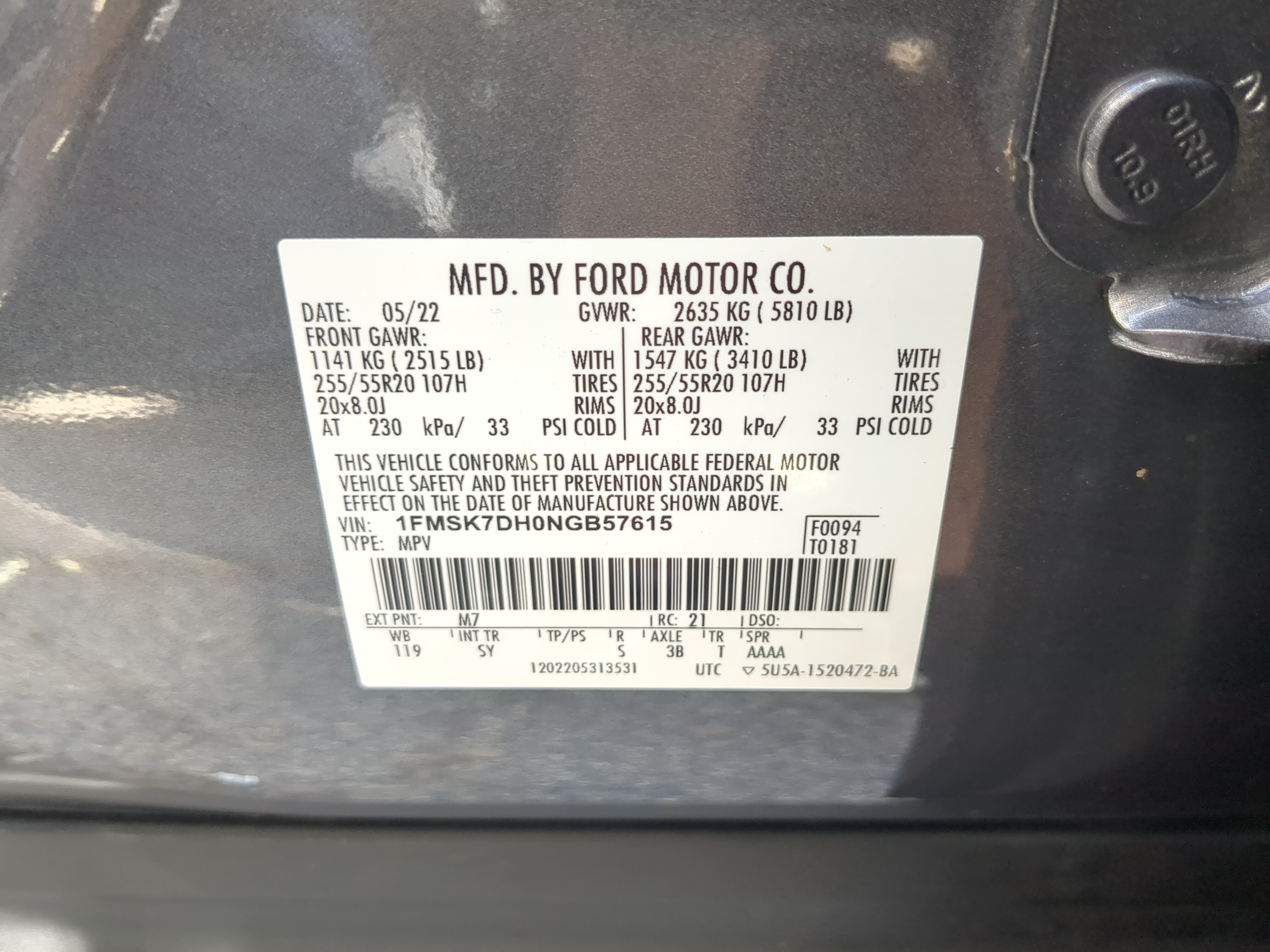 Certified 2022 Ford Explorer XLT w/ Equipment Group 202A RWD image 28