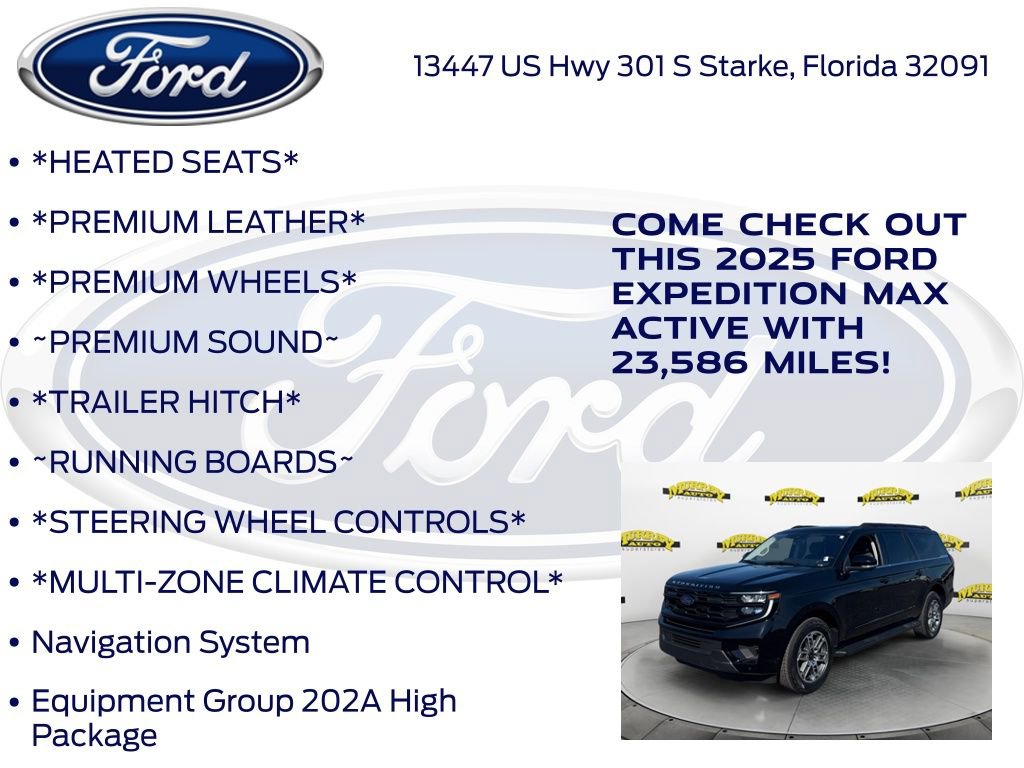 Certified 2025 Ford Expedition Max Active AWD/4WD image 17