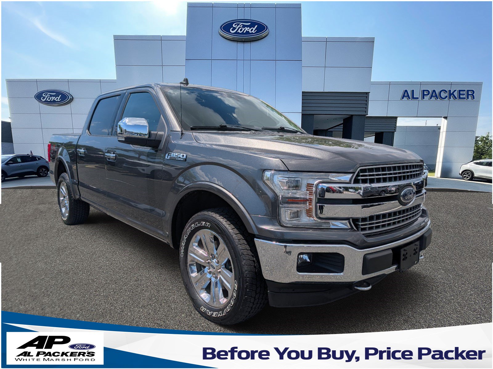Certified 2019 Ford F150 Lariat w/ Equipment Group 502A Luxury AWD/4WD image 1