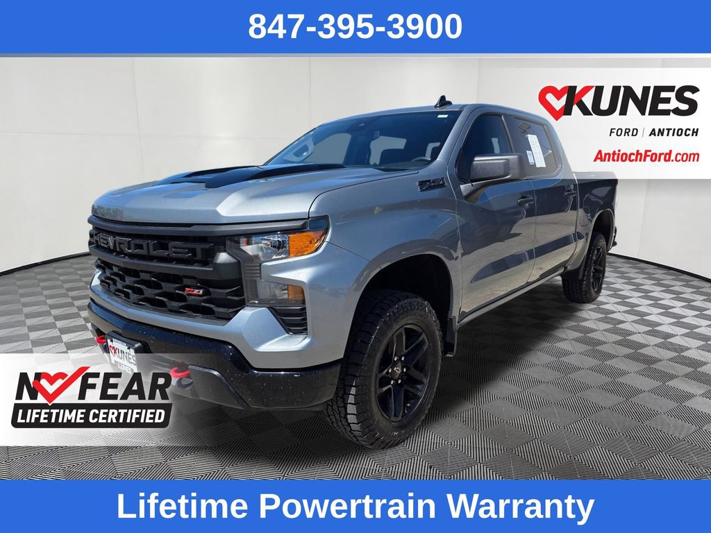 Used 2024 Chevrolet Silverado 1500 Custom Trail Boss AWD/4WD image 3