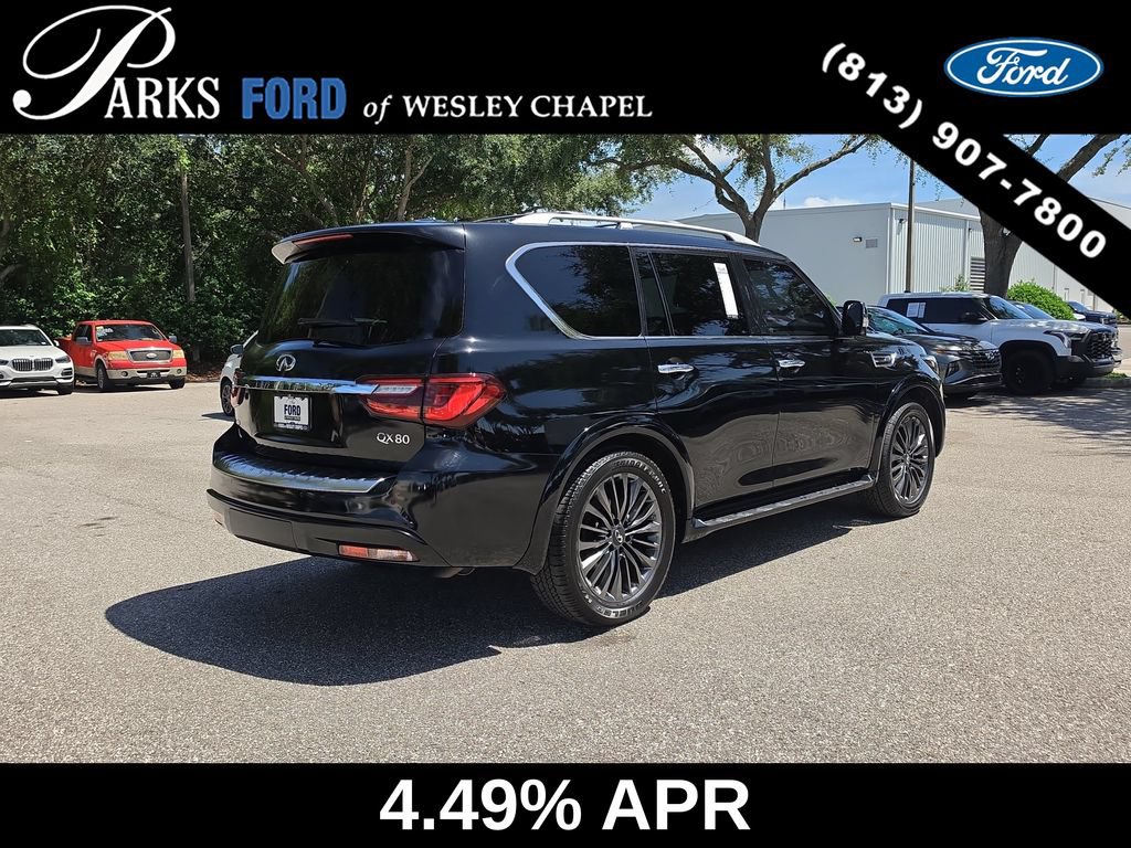 Used 2022 INFINITI QX80 Sensory w/ Cargo Package AWD/4WD image 5