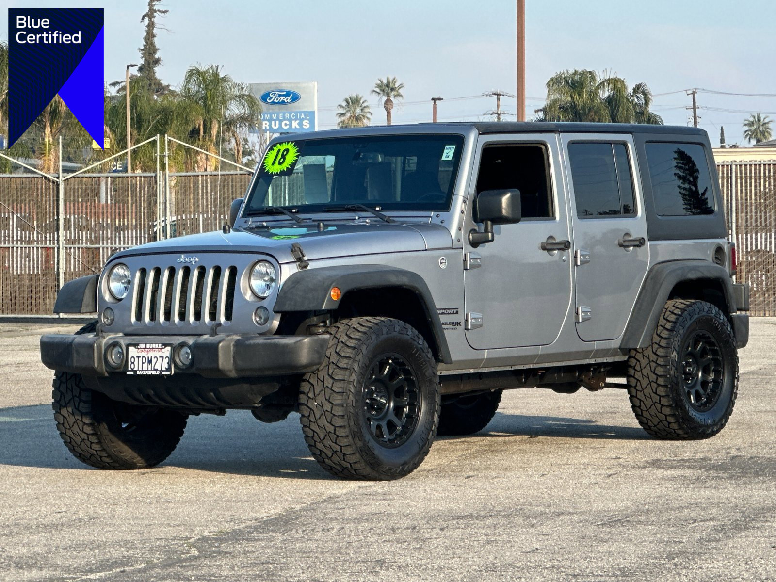 Used 2018 Jeep Wrangler Unlimited Sport S