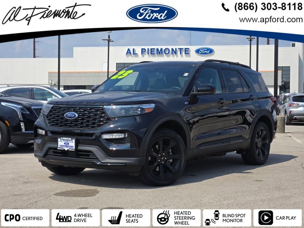 Certified 2023 Ford Explorer ST-Line w/ Class IV Trailer Tow Package