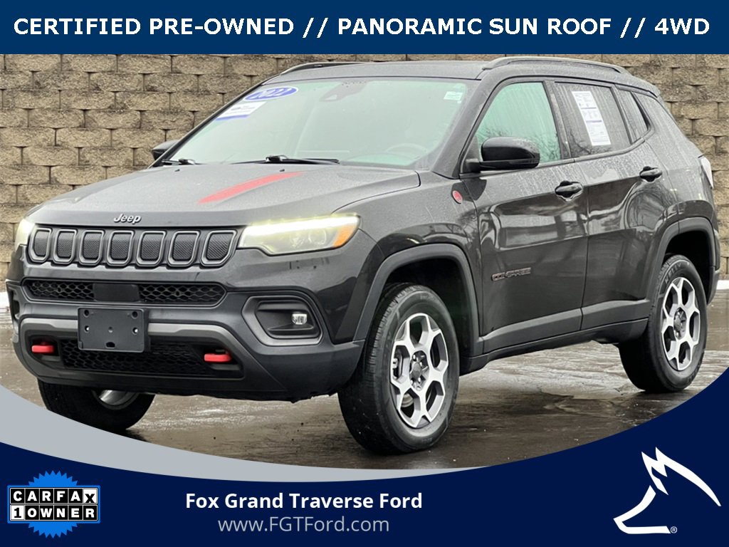 Used 2022 Jeep Compass Trailhawk w/ Trailhawk Elite Group