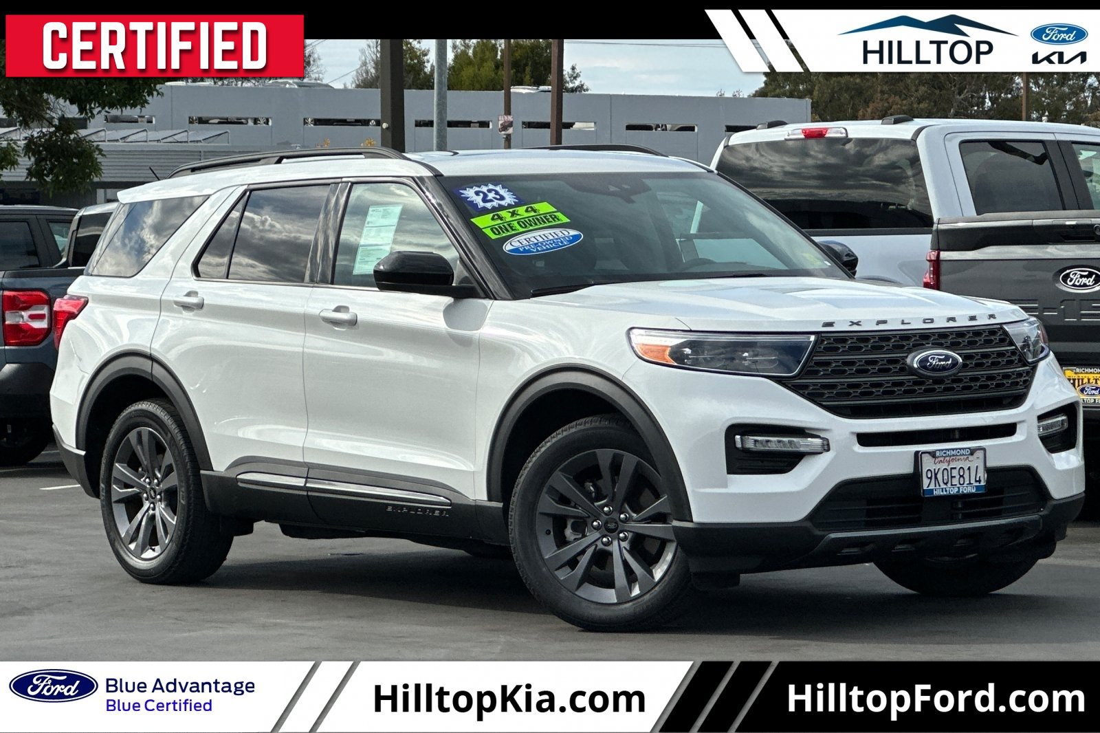 Certified 2023 Ford Explorer XLT w/ Equipment Group 202A