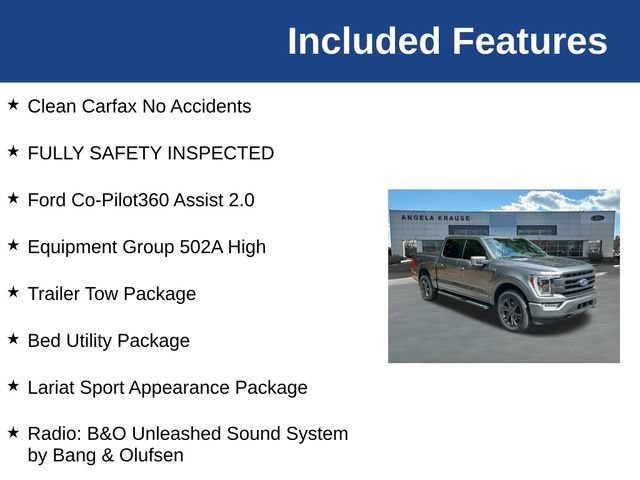 Certified 2023 Ford F150 Lariat w/ Equipment Group 502A High AWD/4WD image 5